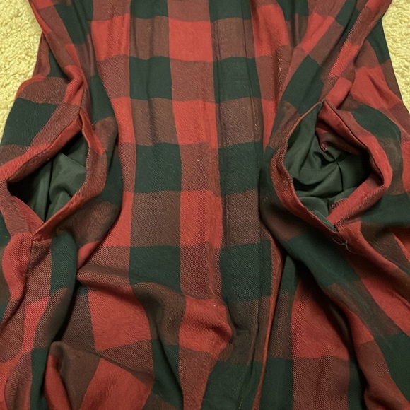 Madewell plaid flannel dress - Picture 4 of 8